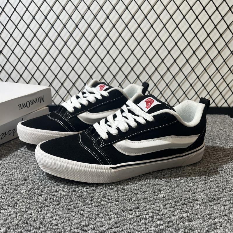 Spring and Autumn Knu skool classic black low-top American retro chubby bread casual board shoes