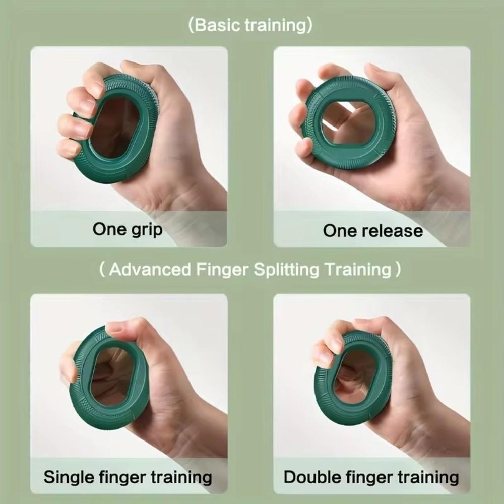 Silicone Material Finger Gripper Ring Grip Ring Carpal Expander  Exercise Training