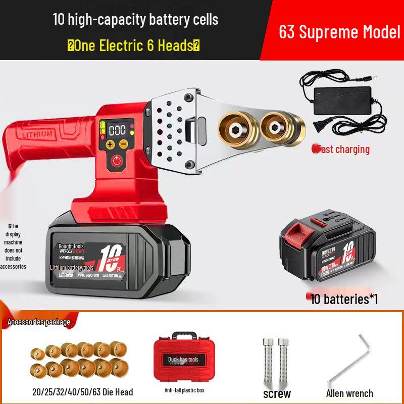 Household PPR Hot Melt Pipe Welder for Heating and Hydropower Engineering