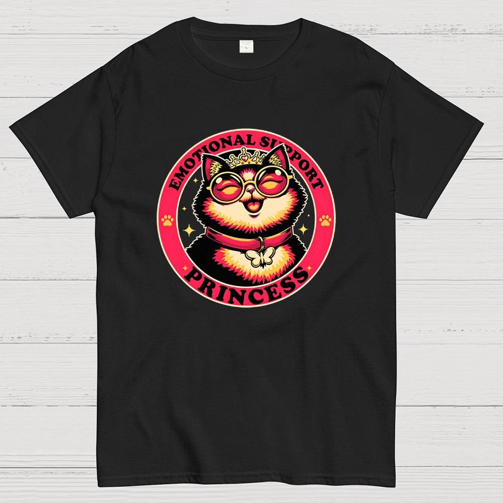 Dungeon Emotional Support Princess Cotton Casual Cool Loose T-Shirt