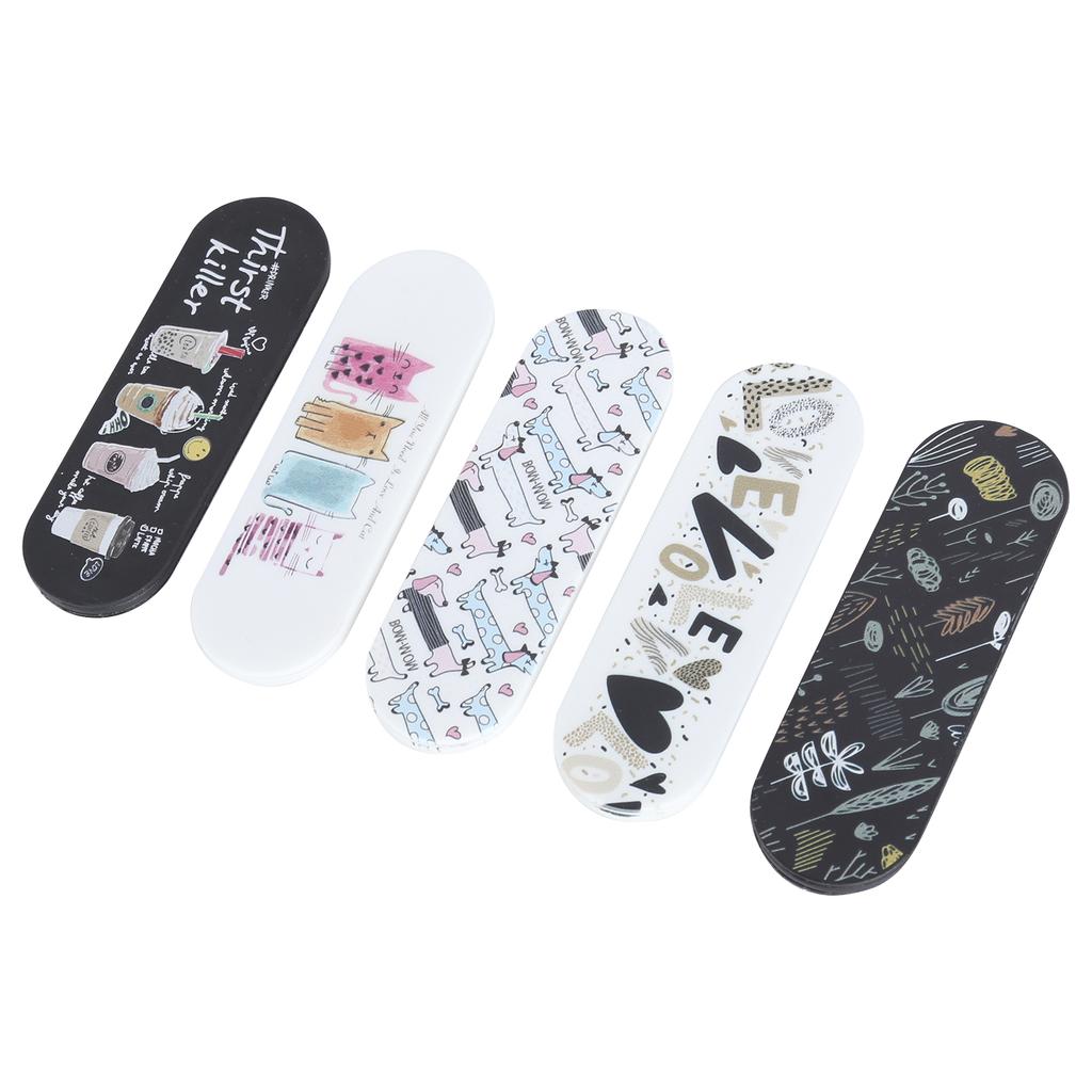 5Pcs MOMO STICK Smart Phone Adjustable Stand Finger Strap Reusable Stick Gel Pad Holder