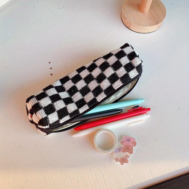 Kawaii Pencil Cases Cosmetic Lipstick Coin Purse Storage Bag Cute Women Makeup Handbags School Stationery Pouch Pen Bag Supplies