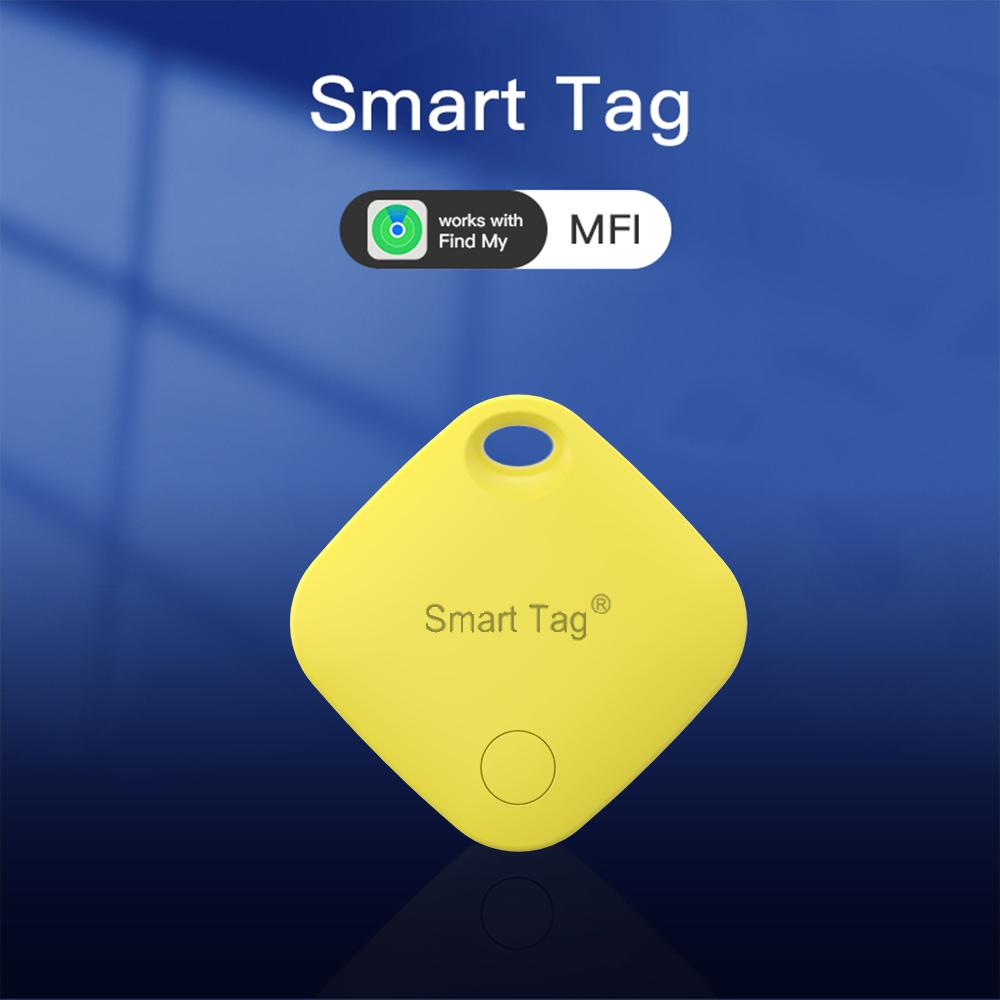 Smart Bluetooth Alarm Tracker Funktioniert mit der Find My APP Anti-Verlust-Gerät für iPhone Tag Ersatz Locator MFI bewertet