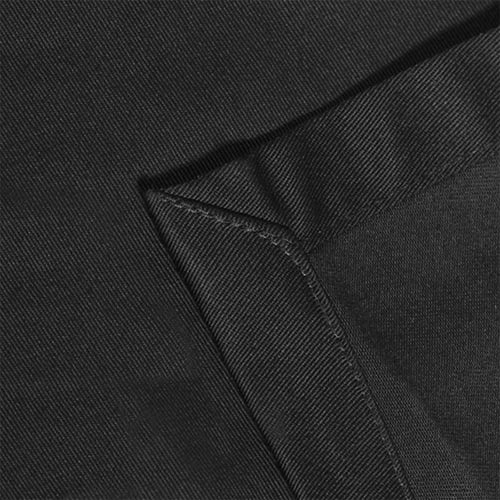 Men's Plain Apron, Waist-Length, Unisex, for Chefs, Waiters, and Kitchen Cooks, Restaurants, and Coffee Shops (White)