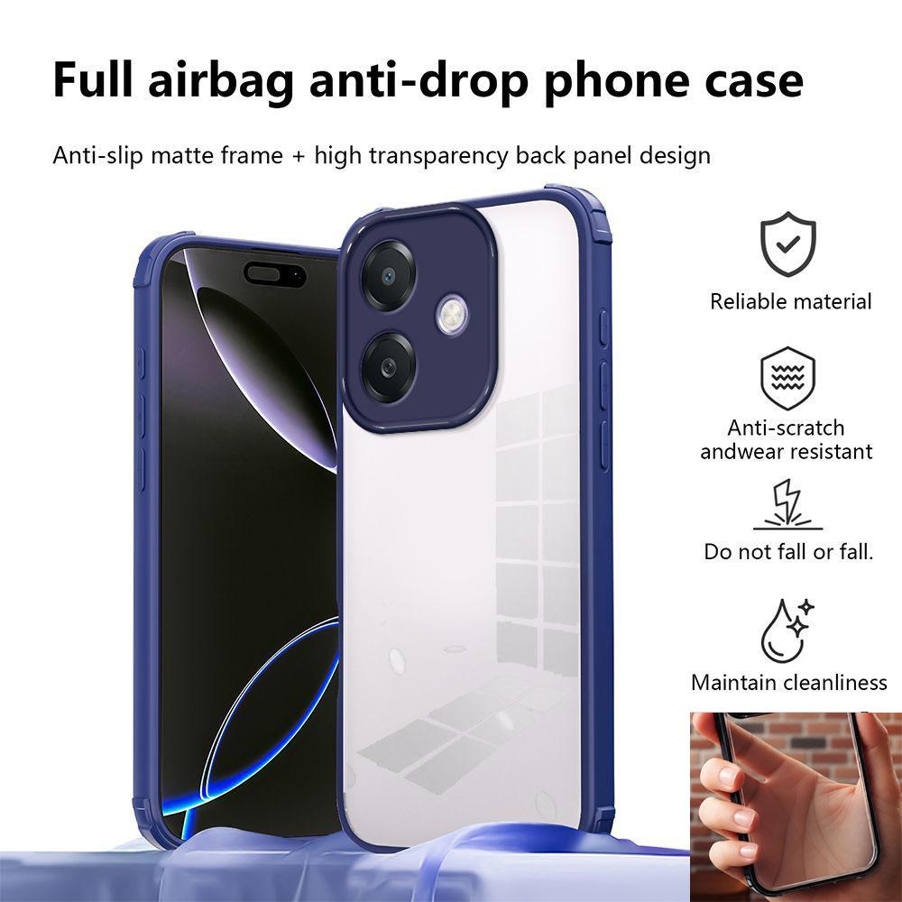Чехол для Oppo A5 Pro Чехол для телефона OPPO A5 Pro 4G Чехол-обложка для oppo A5 Pro 5G Защита от падений Ударопрочный Жесткая задняя крышка из акрила OPPO A5 Pro 4G