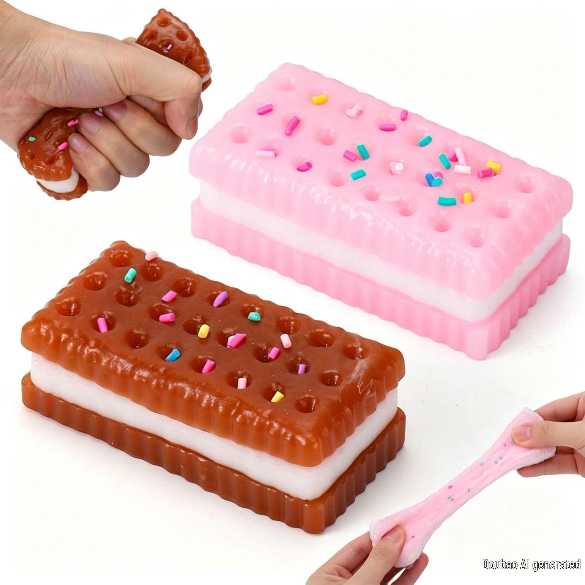 NeeDoh Nice Cube - Squishy Stress Relief Sensory Toy by Schylling One Size