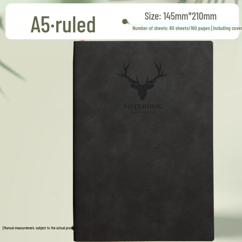 High-Grade A5 Thick Notebook for Business & Students