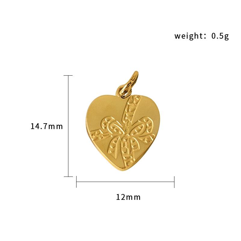 Halloween Ghost Pumpkin Spider Pendant 18K Gold Plated Stainless Steel Jewelry Diy Accessories