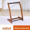 Solid Wood Multi-Guitar Display Stand with 5-Head and 3-Head Options