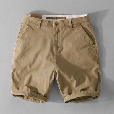 Stylish Casual Cotton Work Shorts Men Trendy Comfortable Thickened Short