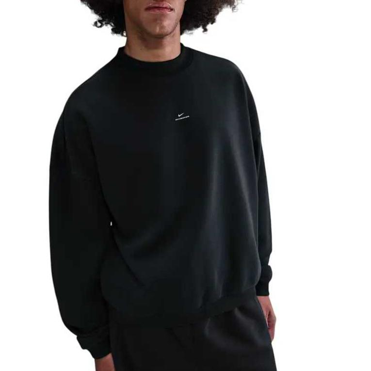 

Nike Мужской свитшот с круглым вырезом Therma-Fit, однотонный, с длинным рукавом, IM5901-010 XL