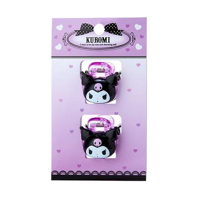 Sanrio Kuromi Clear Mini Hair Clip Set 703788