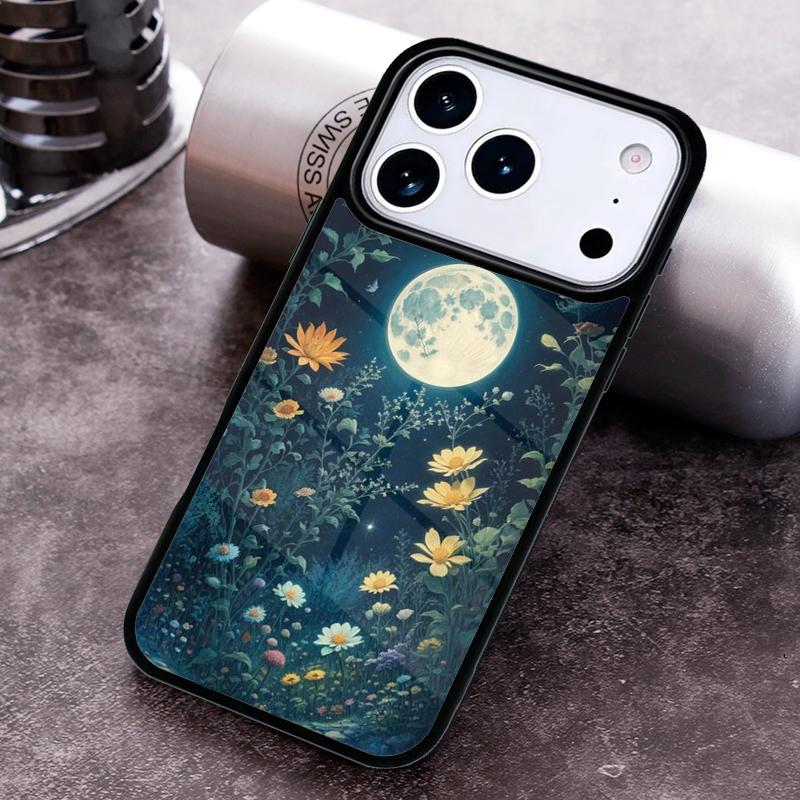 Cottagecore Floral Sun Phone Case For iPhone 17 16 15 14 13 12 11 Pro Max Plus 17Air Soft Silicone Cover
