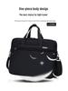 Stylish Unisex High-End Laptop Handbag: Lightweight Briefcase & Travel Shoulder Bag