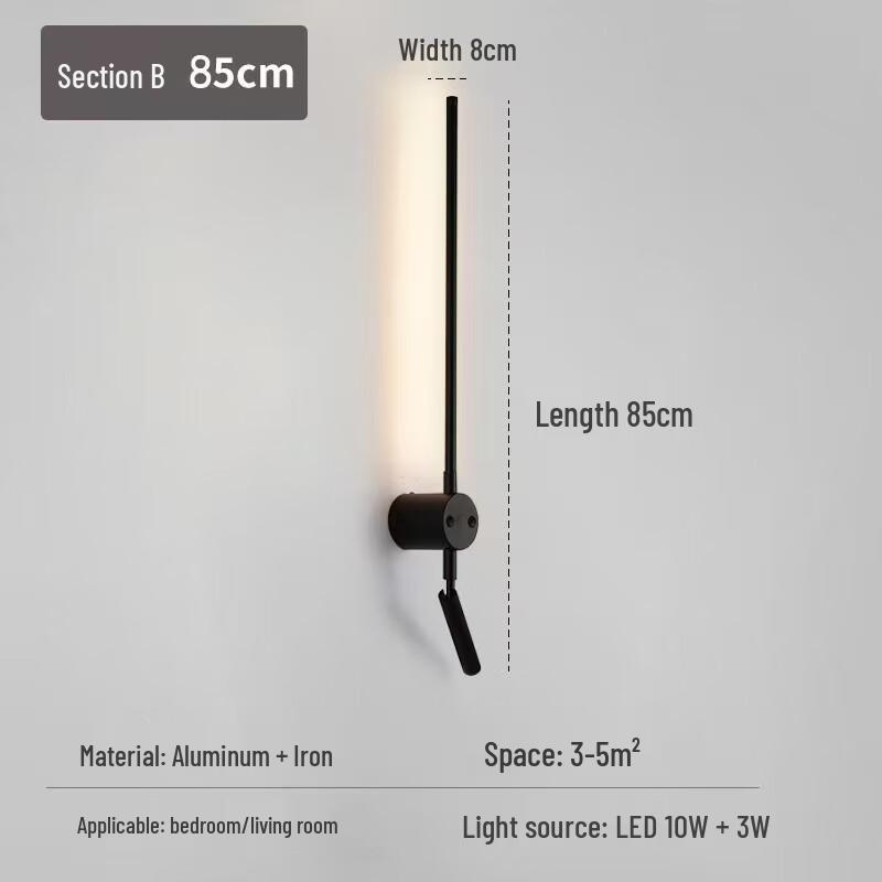 Xuanyong Rotatable LED Linear Wall Light