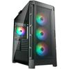 Cougar Duoface Pro Rgb Case, Midi Tower, Black