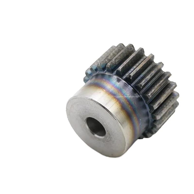 1Pc 2.5 Mold Spur Gear Pinion Motor Convex Table Gear 15-40 Teeth 25/40mm Thickness 45# Steel for Model Making
