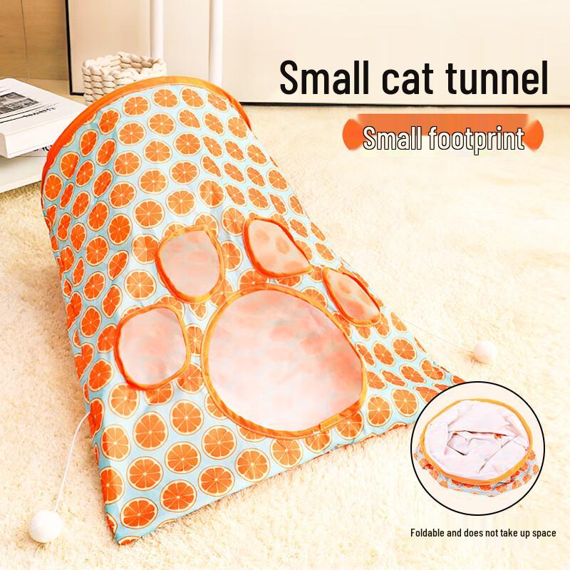 Interactive Crinkle Rolling Cat Toy