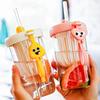 Iced Coffee Tumbler Cute Food Grade Portable Kitchen Cold Brew Cup Lightweight Insulated Mugs Water Bottle Drinkware For Hiking