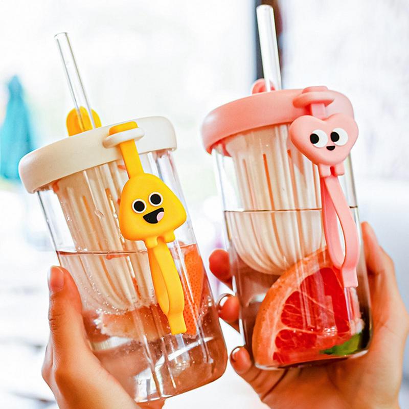 Iced Coffee Tumbler Cute Food Grade Portable Kitchen Cold Brew Cup Lightweight Insulated Mugs Water Bottle Drinkware For Hiking
