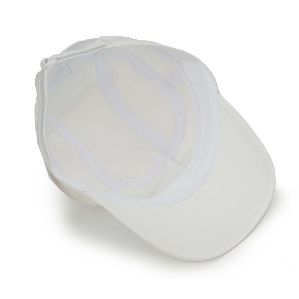 Clape Work Cap with Sun and Nylon Sun Visor for Mountain and Driving Men's Visor, Water-Repellent Stain-Resistant Summer, Running, Climbing, (White,