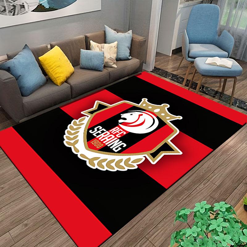 RFC Seraing Lion Emblem suitable as a non-slip mat for the living room or bedroom sofa