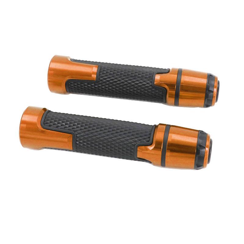 

Универсальные ручки для руля 7/8 дюйма, 22 мм, аксессуары для ручек мотоцикла для SUZUKI Kawasaki Yamaha оранжевый