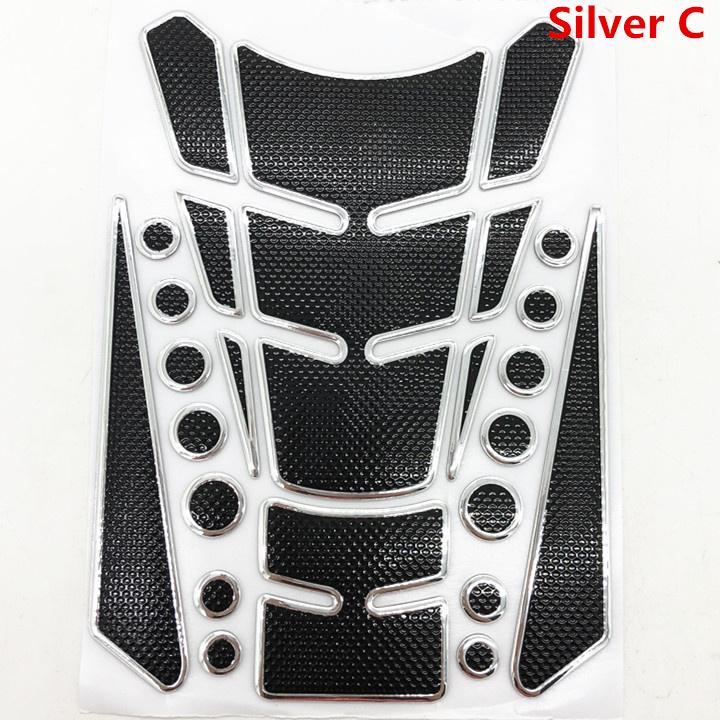 Universal Fit 3D Car Motorcycle Gas Fuel Tank Pad Sticker Decals