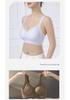 Plus Size Seamless Bra: Soft Support, Fixed Cup for Large Breasts, Anti-Gravity, Reduces Appearance, Gathers Underarm Fat.