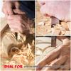 6Pcs Professional Woodworking Graver Chisel Kit Gouges Tools Woodpecker Dry Hand Wood Carving Tools