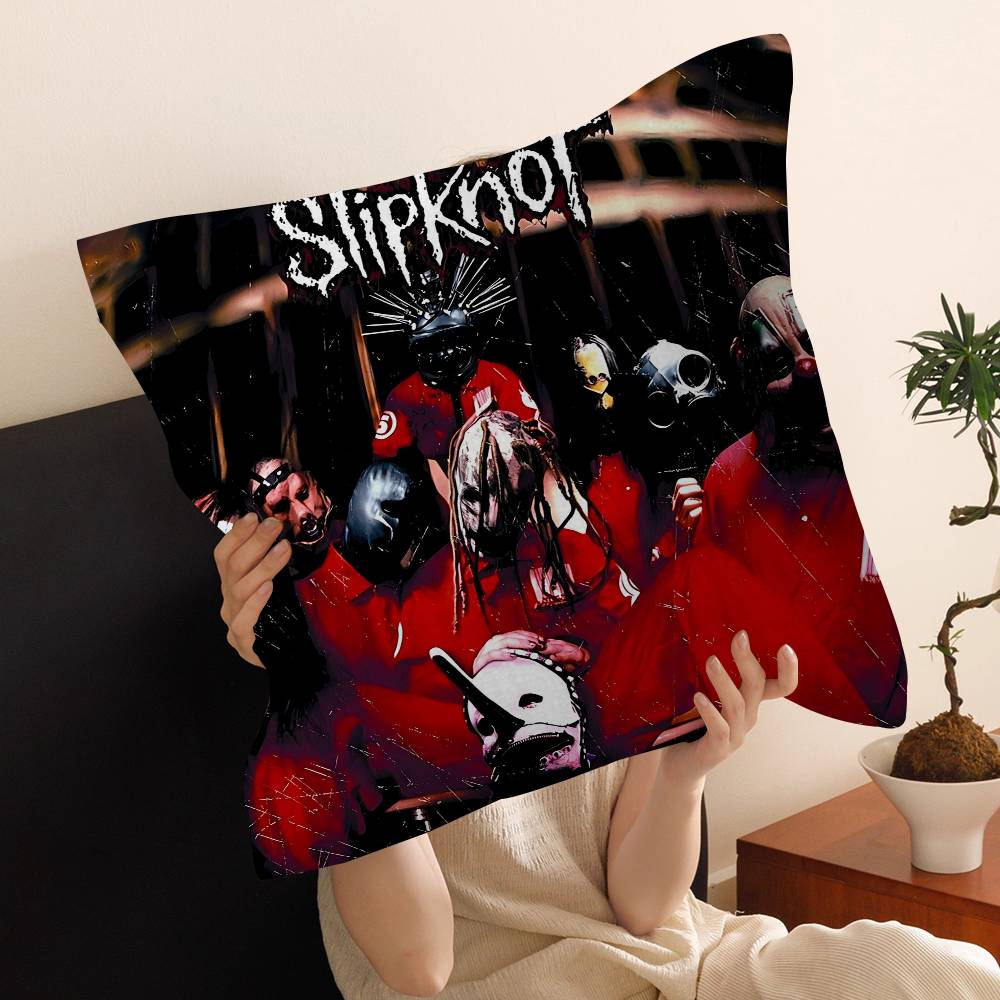 Heavy Metal Band Rap-Metal Music S-Slipknot Pillow Cover Design Cushion Cover Decor Holiday Decorati