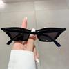 Vintage  Designer Cat Eye Diamond Sunglasses ladies For Female Luxury Sun Glasses Punk Popular Rhinestone Crystal Shades UV
