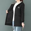 Primavera Autunno Moda Donna Bomber Giacca da donna Tasca con cerniera Con cappuccio Due lati Capispalla Sciolto Giacca a vento taglie forti Donna