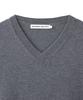 Beulaendideu [Superior] Cloud Superfine V-Neck Knit [Melange Gray]