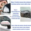 For Toyota Camry V70 8th 2018-2021 Rearview Mirror Cover Lid Car Wing Door Side Cap Shell Left Pearl white
