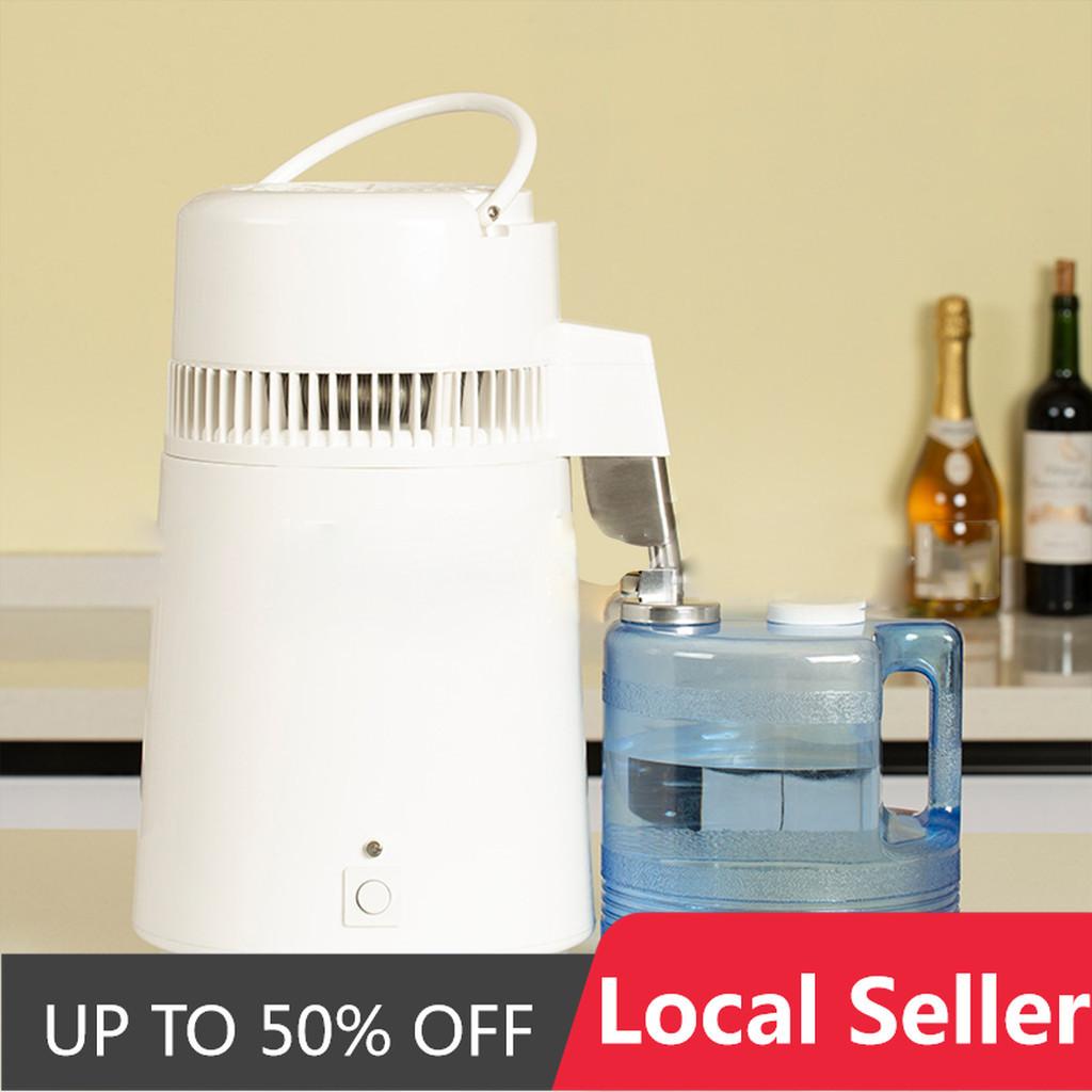 

Диспенсер для фильтрации воды 750 Вт 4 л Домашний дистиллятор чистой воды Медицинское оборудование Дистиллятор Лабораторная дезинфекция Дистиллятор воды из нержавеющей стали