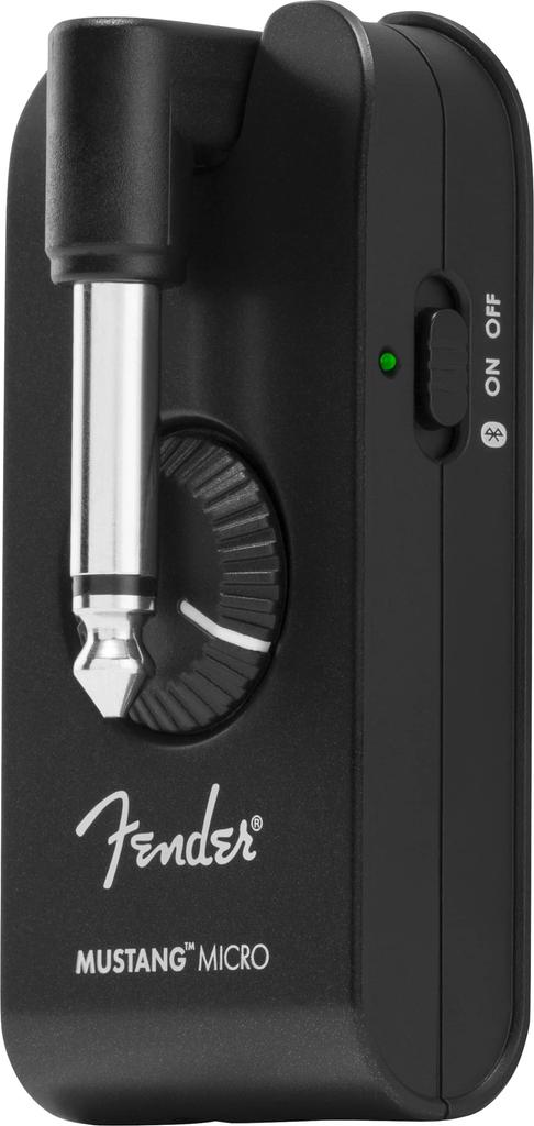 Fender MUSTANG™ MICRO Guitar & Bass Headphone Amplifier, Black
