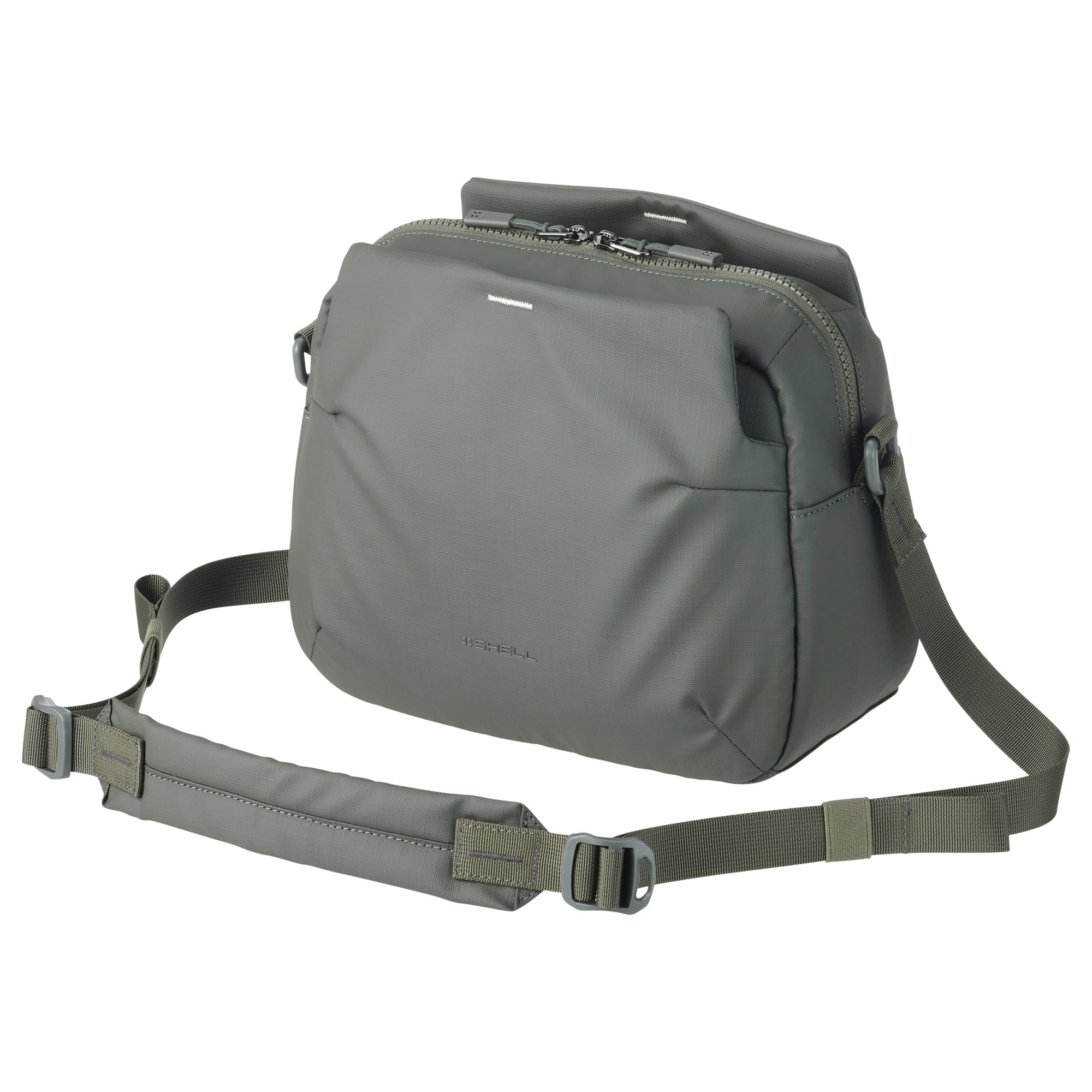 Hakuba Camera Case Plus Shell Stream Shoulder Bag 6L AZ Olive Water-Resistant AMZSP-STSB6OV