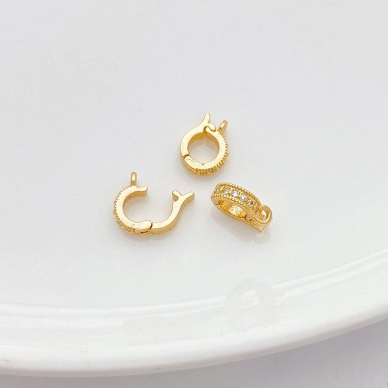 Fashionable Lobster Claw Clasps Jewelry Fasteners Charm Pendants Clasps Connector for Jewelry Making Supplies