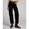 Double Rl High Boyfit Black Selvedge Jeans Wmrrdnmn0920040001