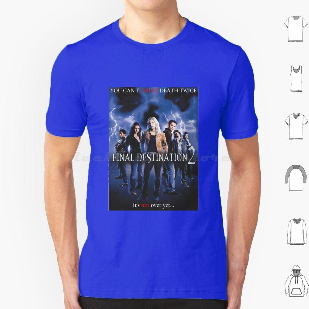 T-shirt Final Destination 2 Uomo Donna Bambini 6xl Film Final Destination Cinema Horror Suspense Final Destination 2 Avventura Paura