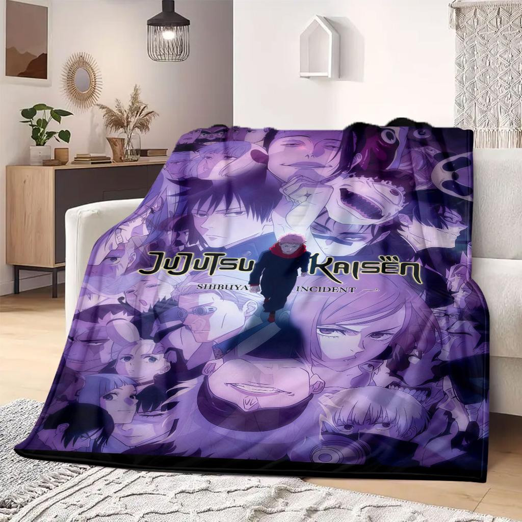 Nobara Kugisaki Hammer Flanell Decke Warm, Gemütlich, Geeignet für Schlafzimmer, Sofas, Betten, Stühle, Picknicks, Reisen