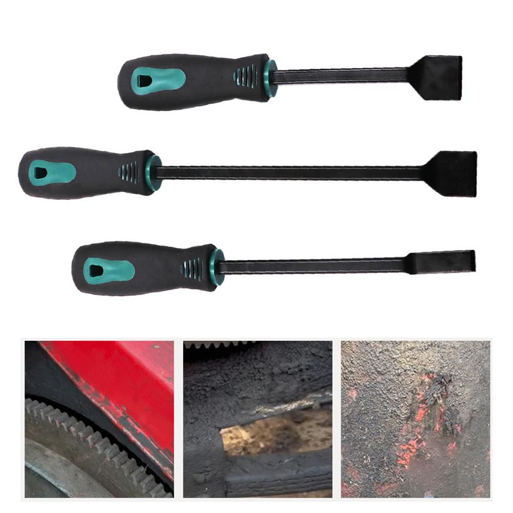 1/3pcs Cylinder Spatula Motorcycle Gasket Scraper Rust Motor Cleaning Car Engine Cylinder Oil Dirt Clean-up Supplies