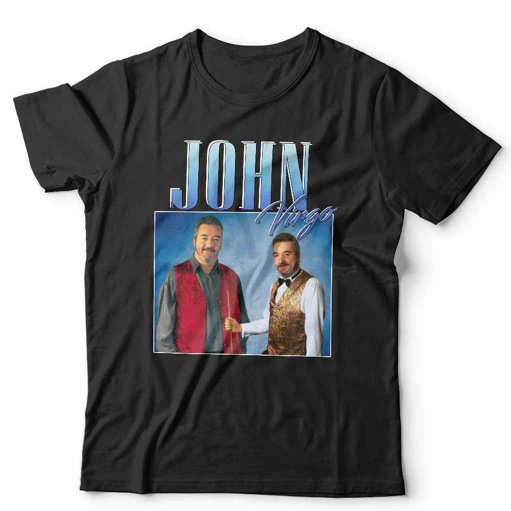 John Virgo Tshirt Unisex Appreciation Homage Throwback 90s Style Funny Snooker 2XL