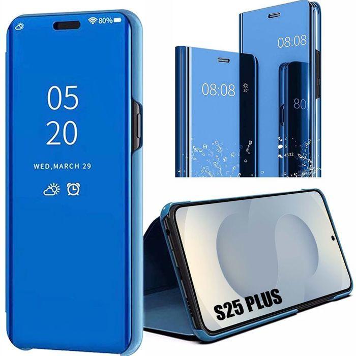 Ochranný kryt - BOOLING - Samsung Galaxy S25 Plus - Nárazuvzdorný - Průhledný pohled - Modrý