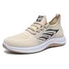 Summer new men's shoes fly-woven breathable sports casual shoes fashion versatile mesh cloth shoes medium shoes