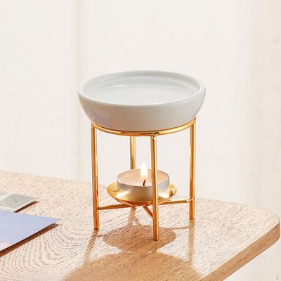 Essential Oil Burner Porcelain Diffuser Aroma Versatile Tealight Candle Holder Waxes Melt