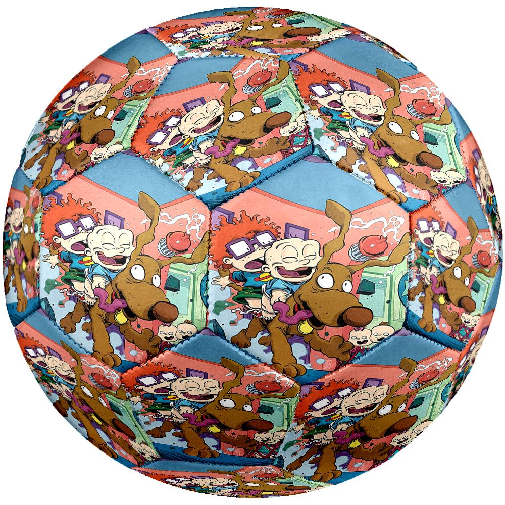 Rugrats Theme Size 5 Soccer Ball, Suitable for Both Indoor and Outdoor Matches, a Gift Suitable for Everyone.