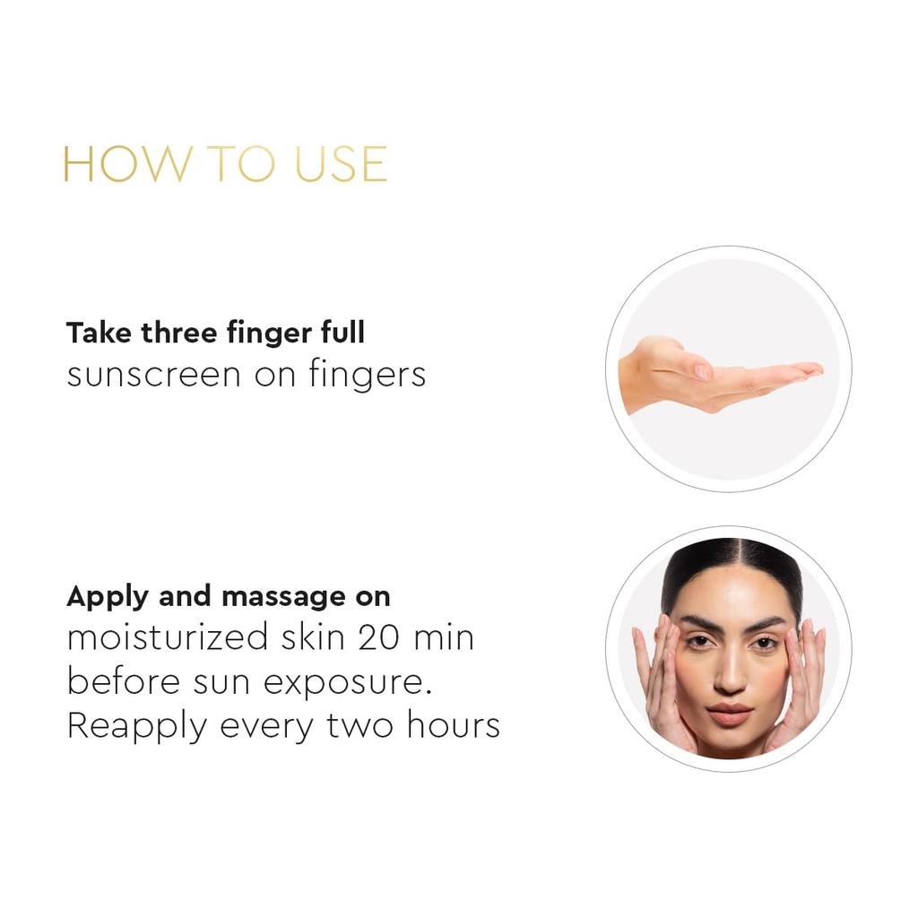 VLCC Prodefence De Tan SPF 50 Sunscreen Gel Creme For Sun And UV Protection With Brightening Care 100 g All Skin Types