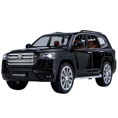 1/24 Toyota LAND CRUISER LC300 Prado SUV Model Samochodu Stopowego Odlew Metalowy Zabawka Pojazdy Terenowe Model Samochodu Symulacja Prezent dla Dzieci